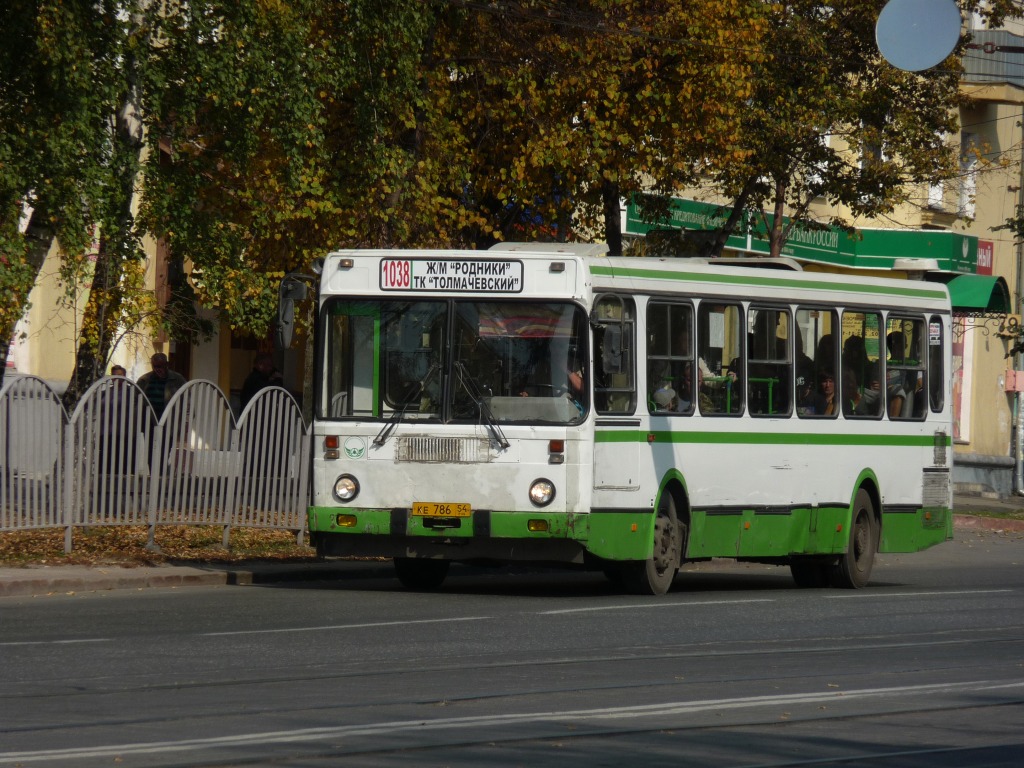 Novosibirsk region, LiAZ-5256.35 Nr. КЕ 786 54