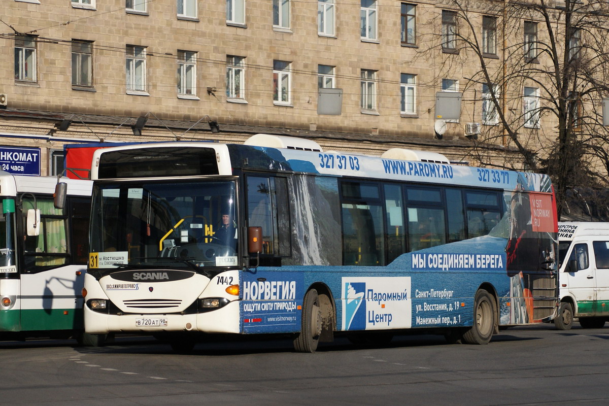 Санкт-Петербург, Scania OmniLink I (Скания-Питер) № 7442