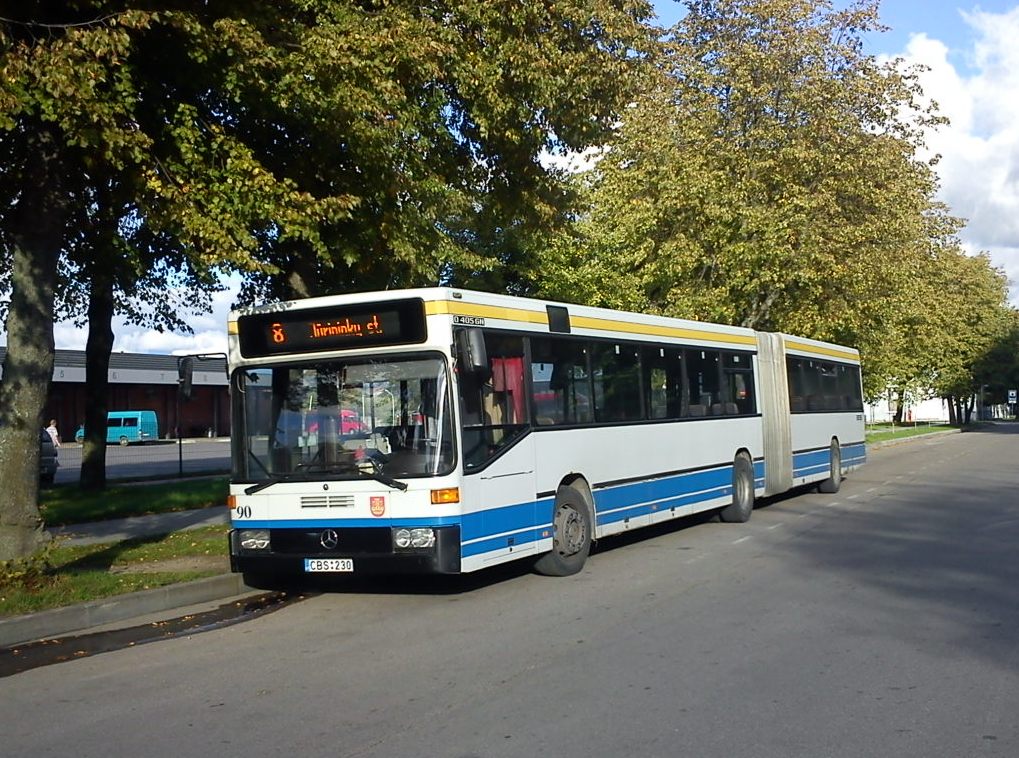 Литва, Mercedes-Benz O405GN № 90