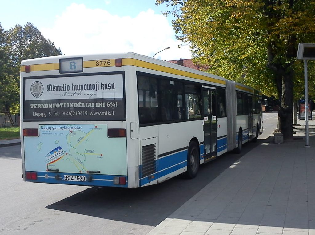 Литва, Mercedes-Benz O405GN № 75