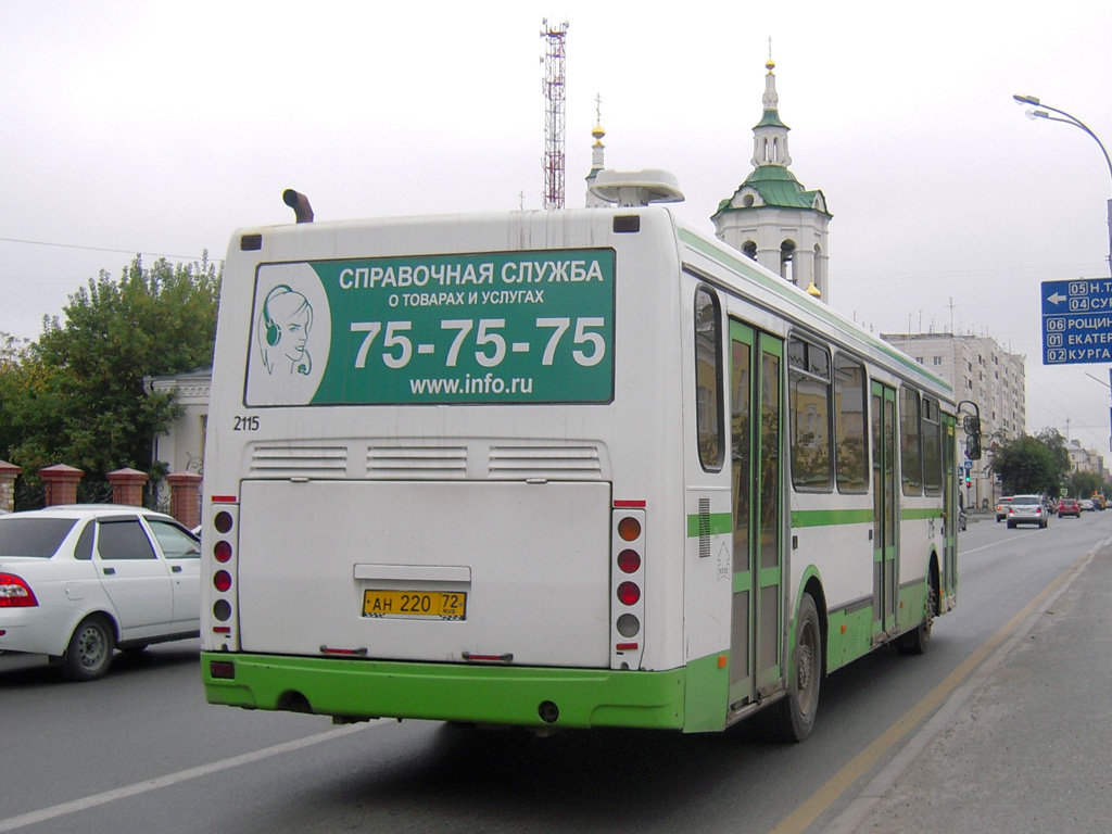 Тюменская область, ЛиАЗ-5293.00 № 2115