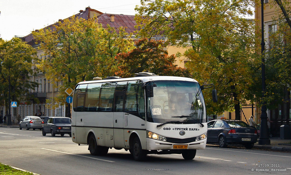 Санкт-Петербург, Yutong ZK6737D № ВВ 628 78