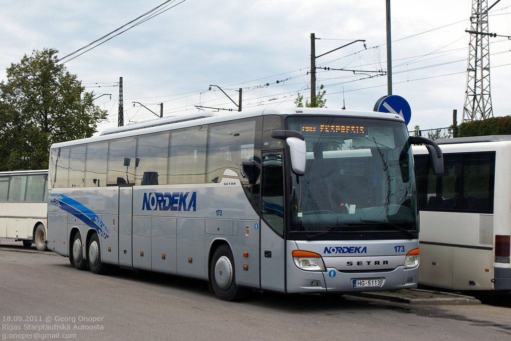 Lettland, Setra S417GT-HD Nr. 173