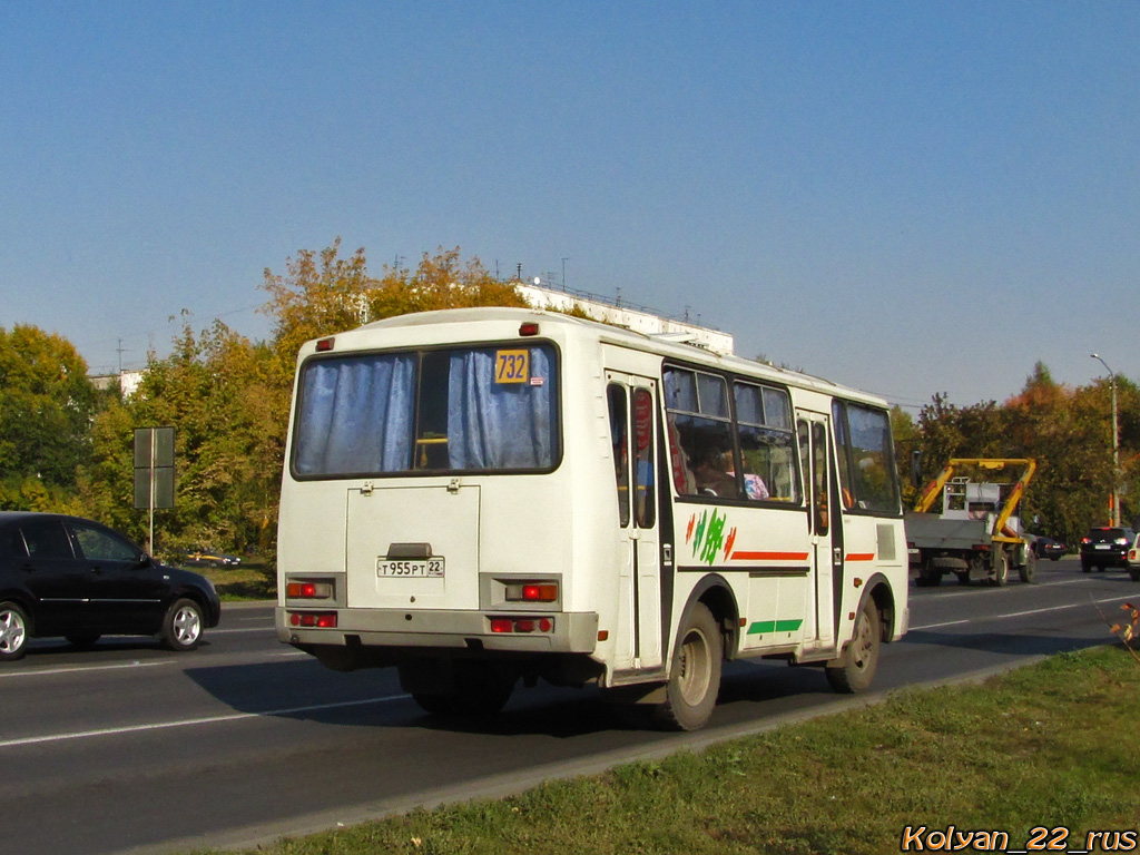 Алтайский край, ПАЗ-32054 № Т 955 РТ 22