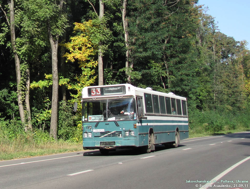 Полтавская область, Säffle № 118-69 СН; Полтавская область — Полтава — автобусы СП «УМАК»