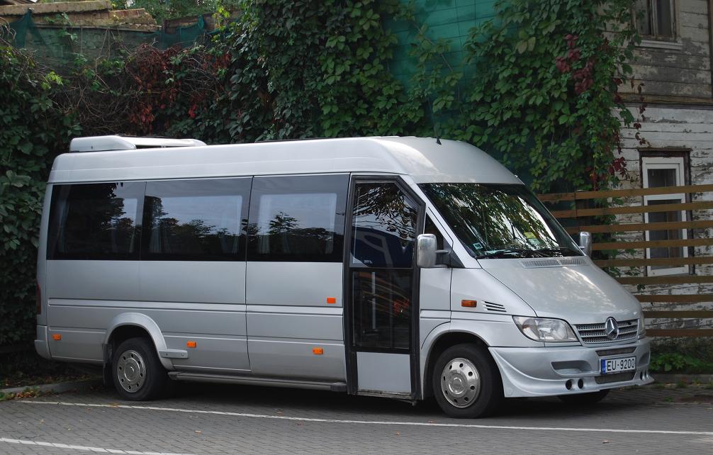 Латвия, Mercedes-Benz Sprinter W904 416CDI № EU-9200