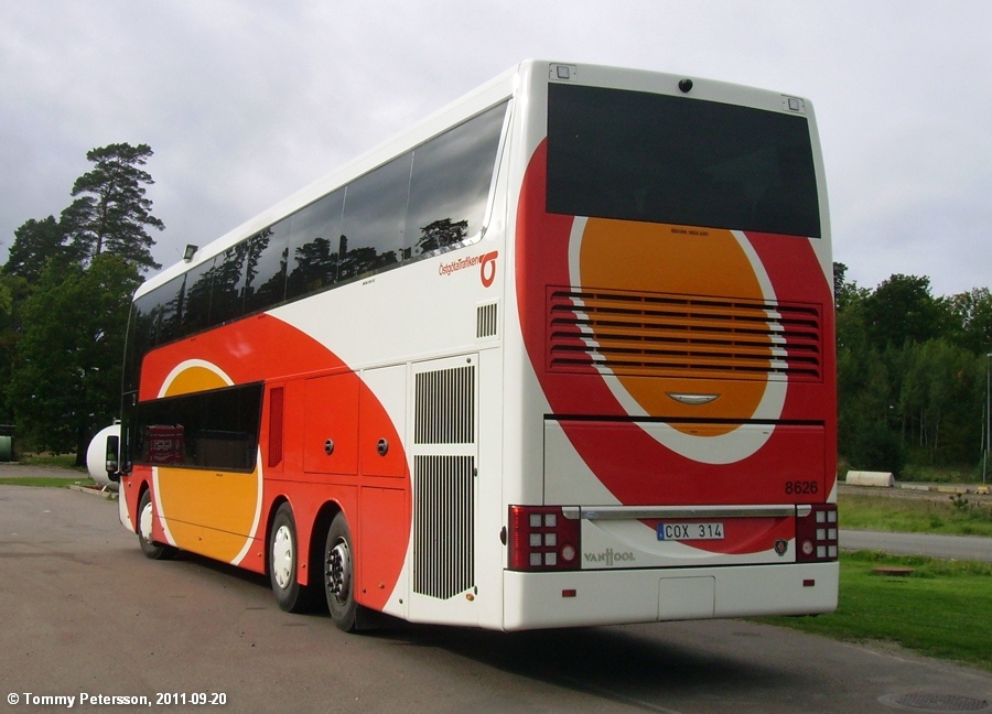 Швеция, Van Hool TD929 Astrobel № 8626