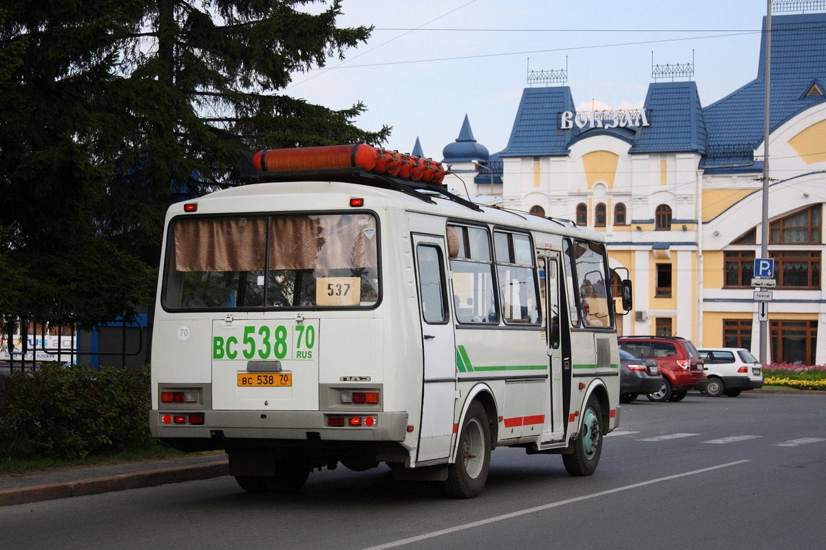 Томская область, ПАЗ-32053 № ВС 538 70