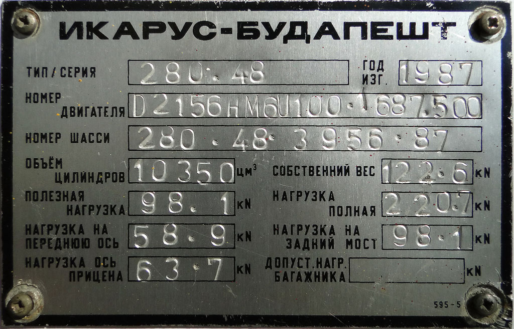 Волгоградская область, Ikarus 280.48 № 106