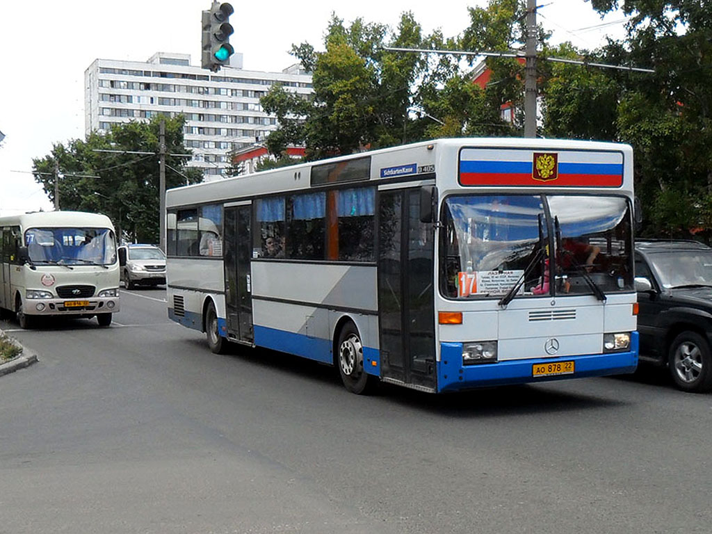 Алтайский край, Mercedes-Benz O405 № АО 878 22