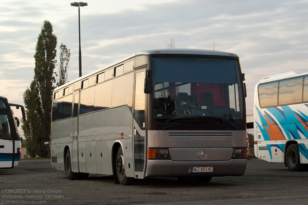 Польша, Merkavim (Mercedes-Benz O404) № WZ 8924C
