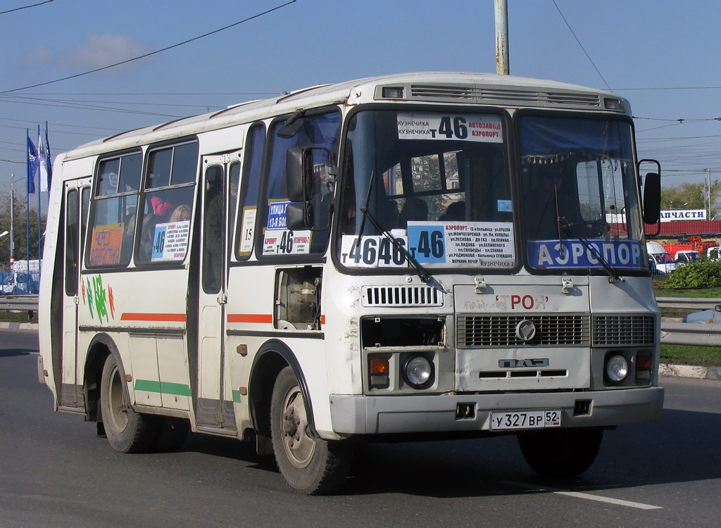 Nizhegorodskaya region, PAZ-32054 Nr. У 327 ВР 52