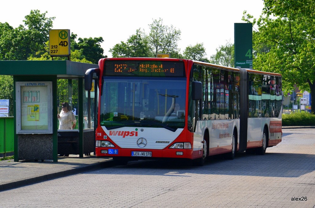 Северный Рейн-Вестфалия, Mercedes-Benz O530G Citaro G № 178