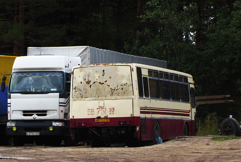 Владимирская область, Ikarus 256.55B № ВВ 751 33