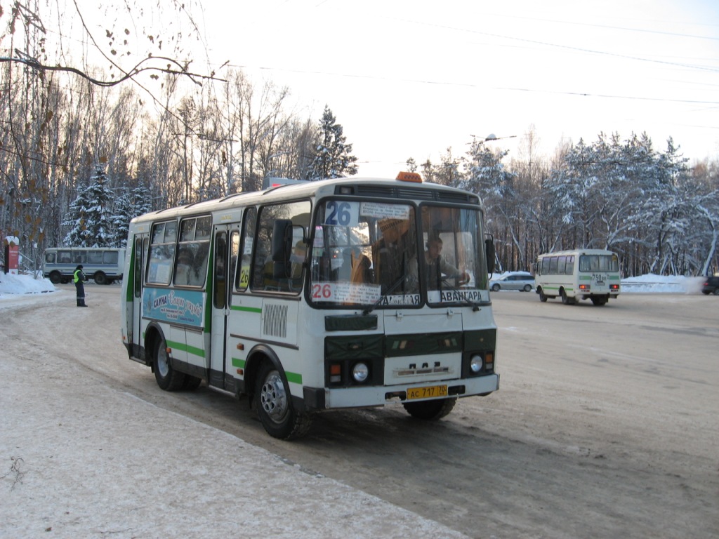 Томская область, ПАЗ-32054 № АС 717 70