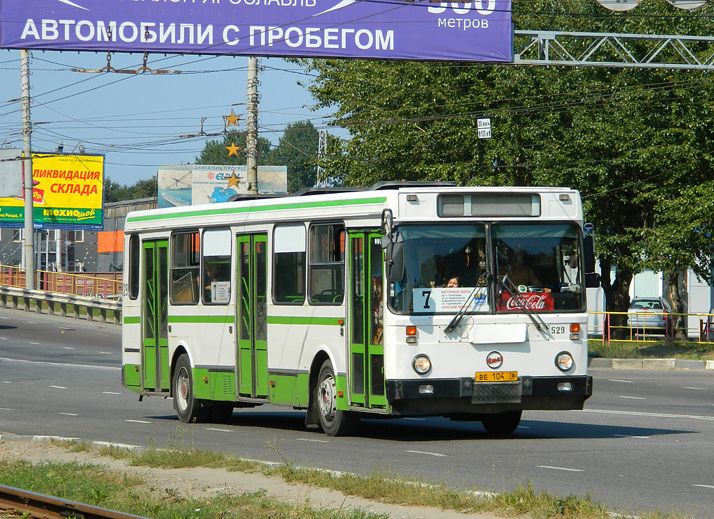 Ярославская область, ЛиАЗ-5256.30 № 529