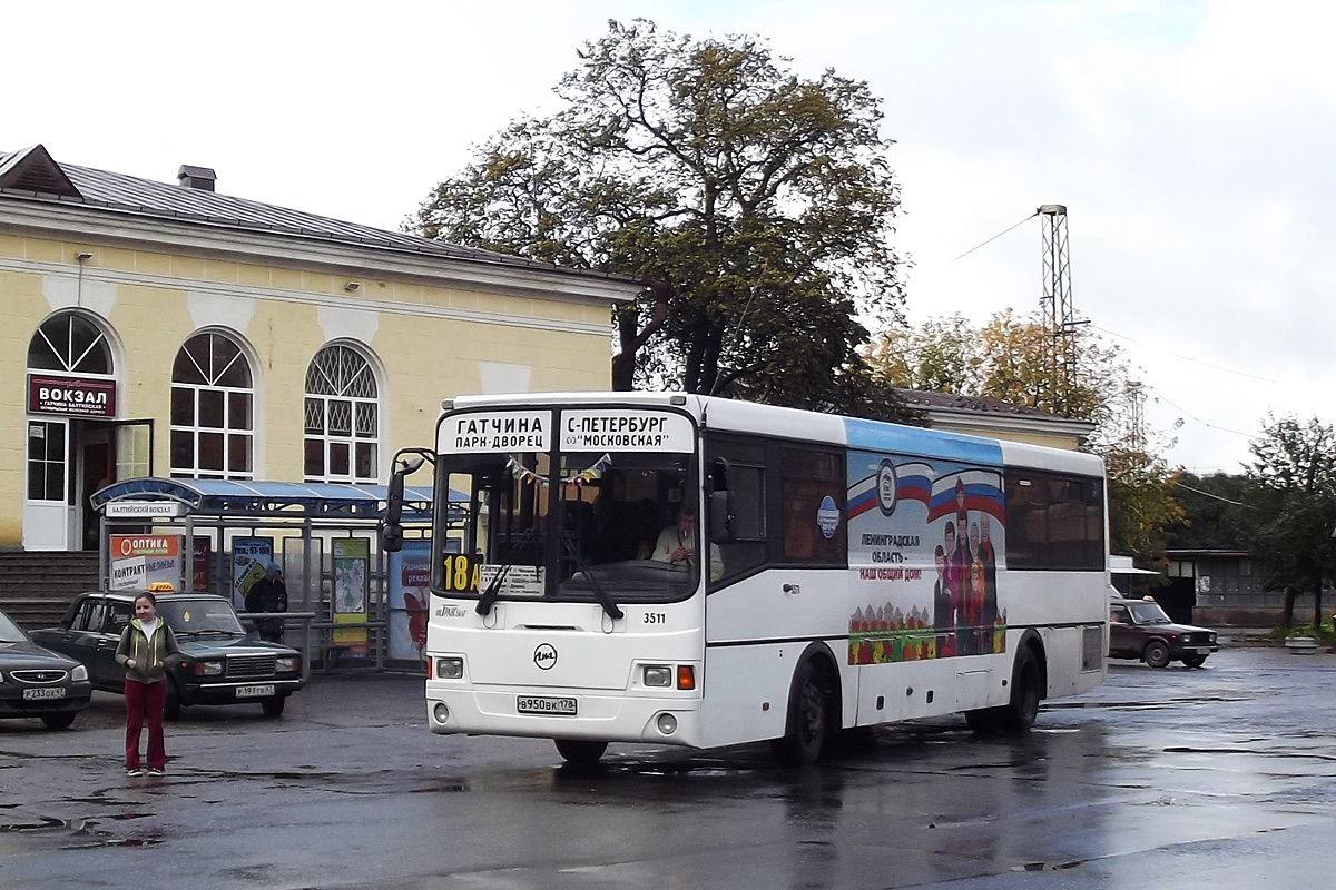 Ленинградская область, ЛиАЗ-5256.58 № 3511