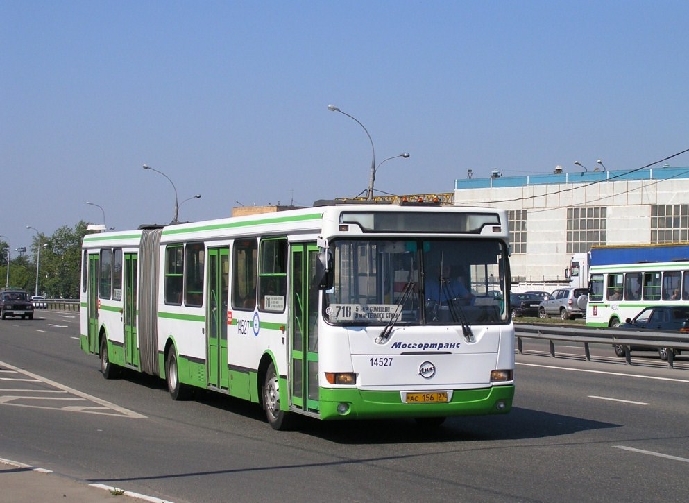 Москва, ЛиАЗ-6212.01 № 14527