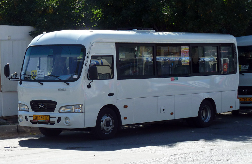 Ростовская область, Hyundai County LWB C09 (ТагАЗ) № КЕ 164 61