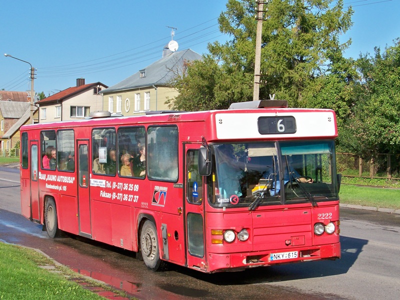 Литва, Scania CN112CLB № 222