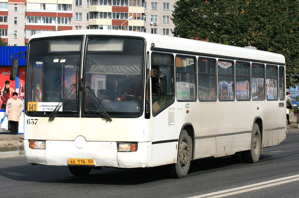 Псковская область, Mercedes-Benz O345 № 637