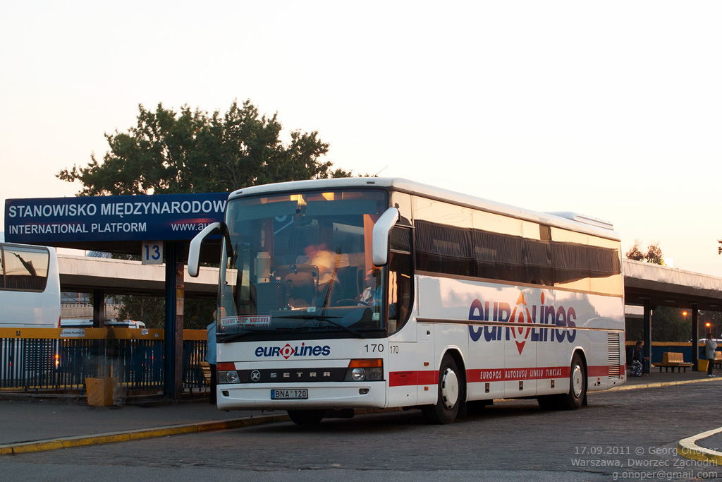 Литва, Setra S315GT-HD № 170