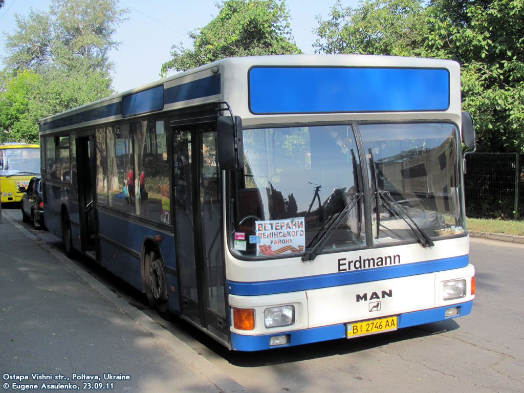 Poltava region, MAN A10 NL202 Nr. BI 2746 AA