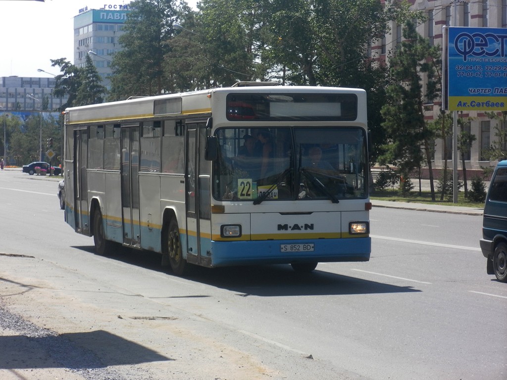 Obwód pawłodarski, MAN A60 SL232 Nr S 852 BD