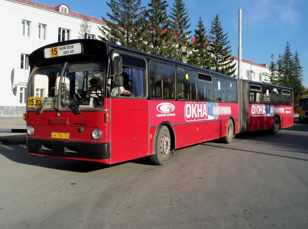 Тюменская область, Mercedes-Benz O305G № АК 734 72