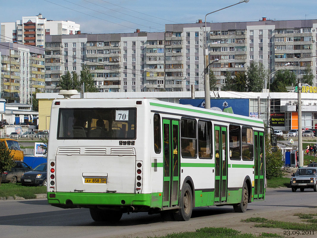 Пензенская область, ЛиАЗ-5256.35 № АУ 858 58