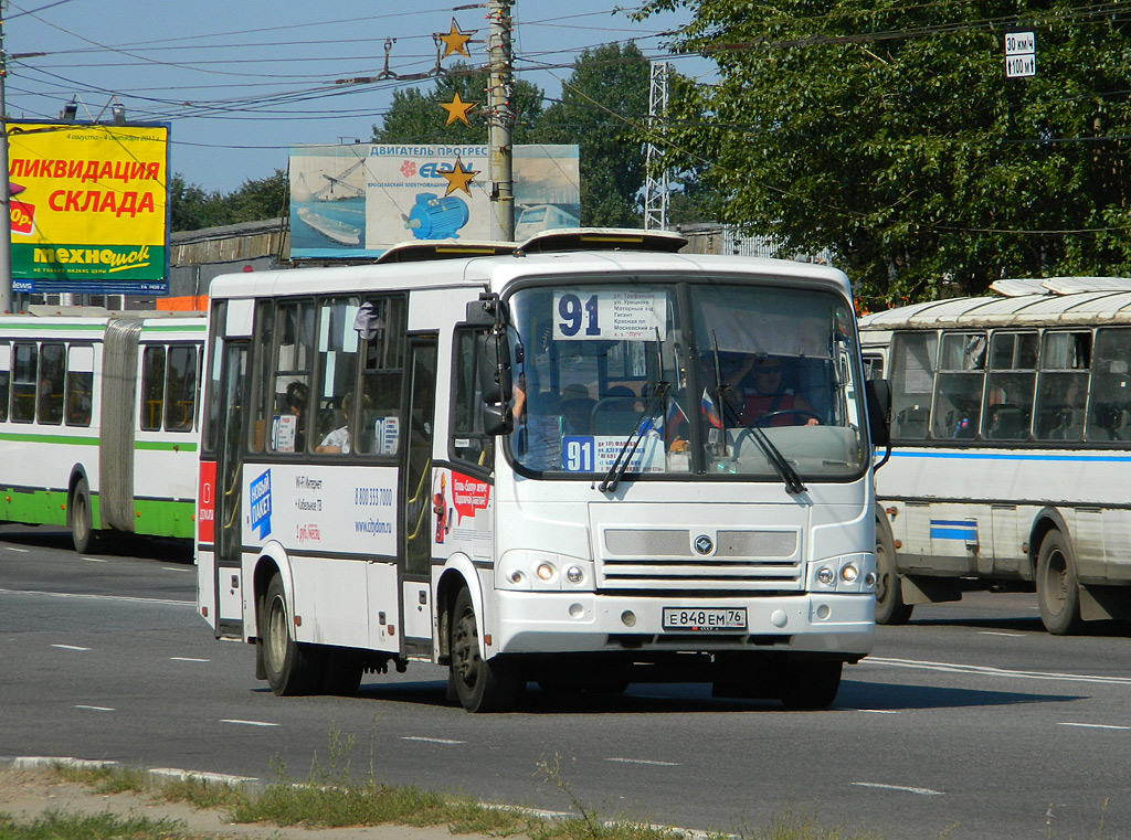 Ярославская область, ПАЗ-320412-03 № Е 848 ЕМ 76