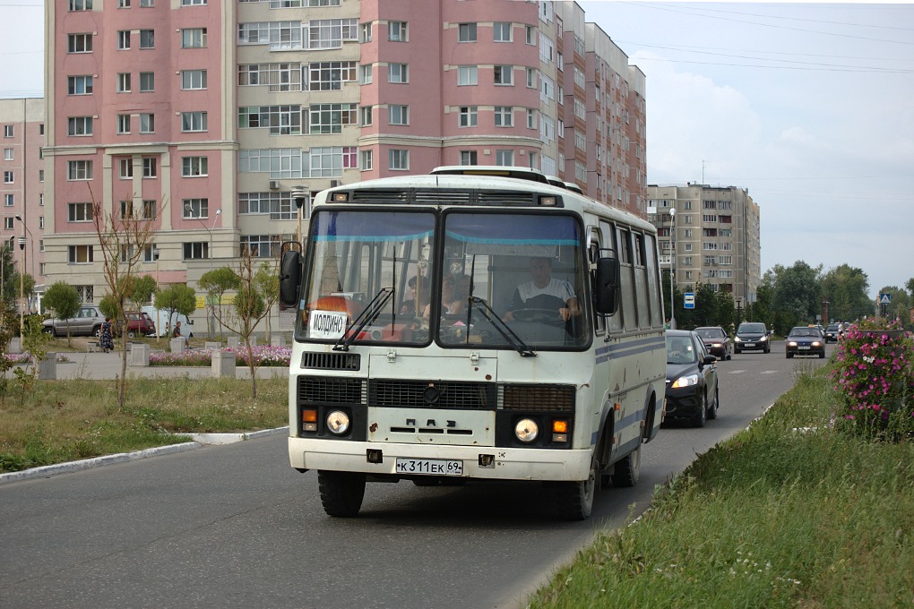 Тверская область, ПАЗ-32053 № К 311 ЕК 69