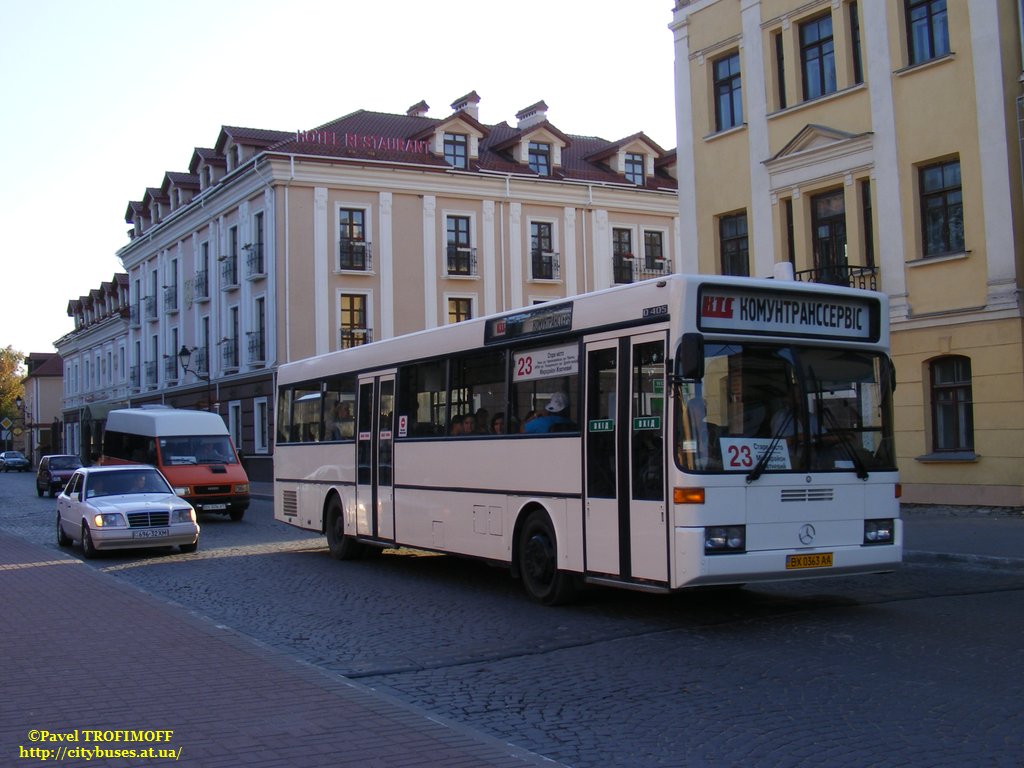 Хмельницкая область, Mercedes-Benz O405 № BX 0363 AA