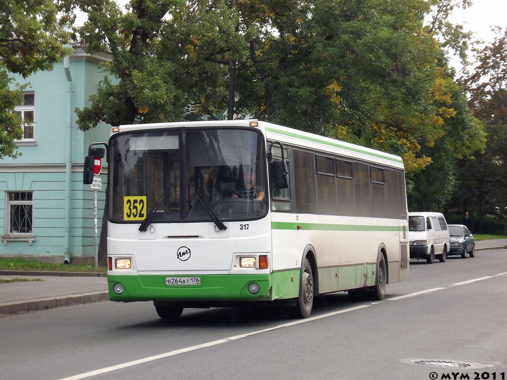 Санкт-Петербург, ЛиАЗ-5293.53 № 317