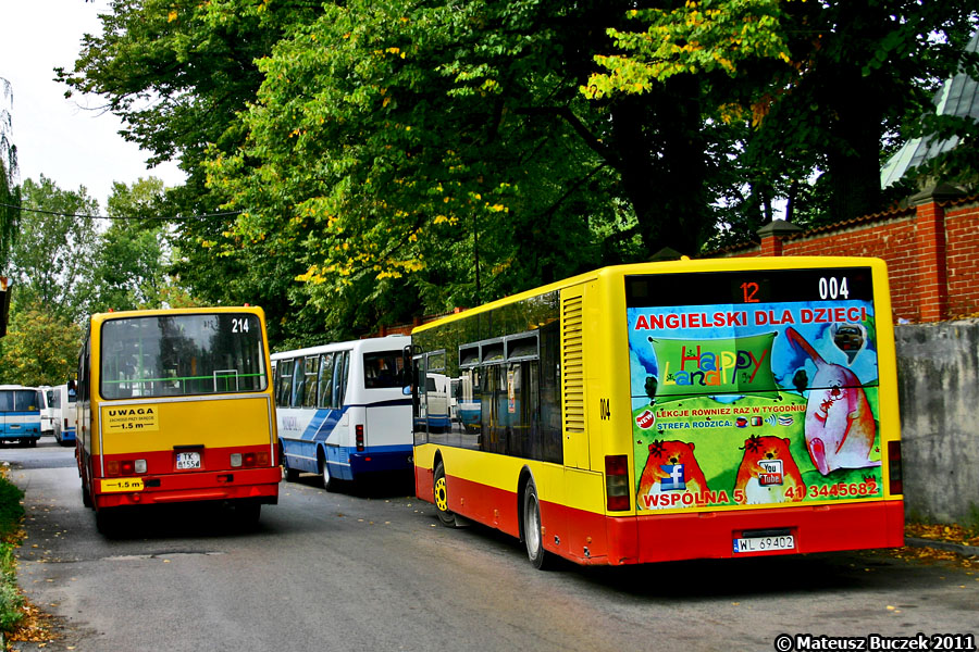 Польща, Ikarus 280.70E № 214; Польща, ЛАЗ A183D1 № 004