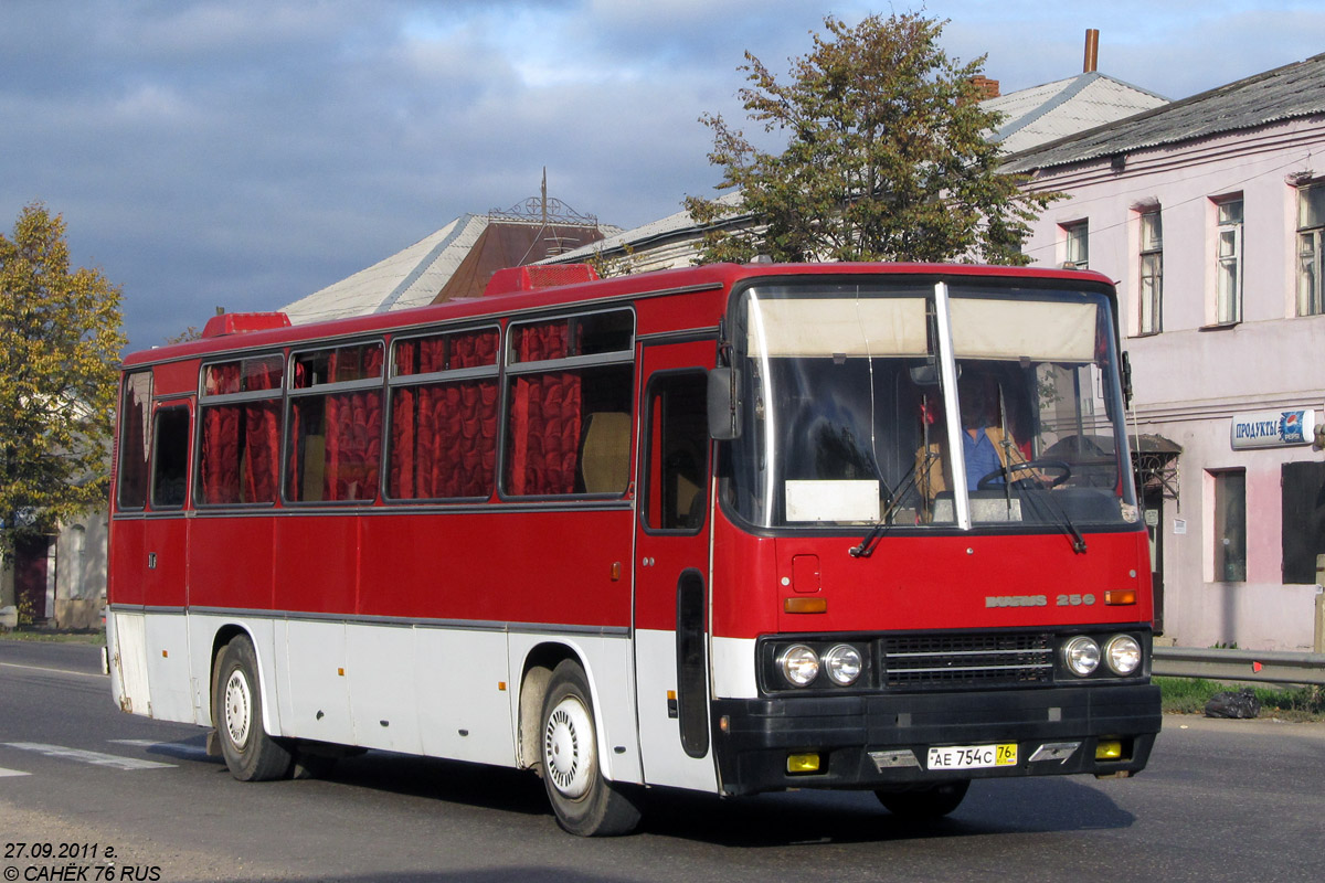 Ярославская область, Ikarus 256.75 № АЕ 754 С 76