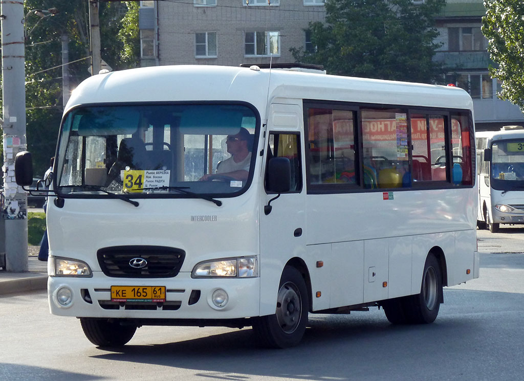 Ростовская область, Hyundai County LWB C09 (ТагАЗ) № КЕ 165 61