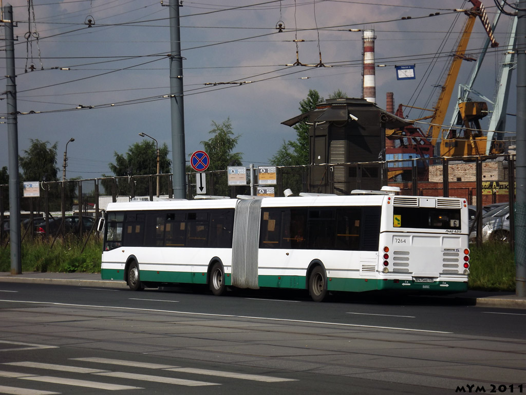 Санкт-Петербург, ЛиАЗ-6213.20 № 7264