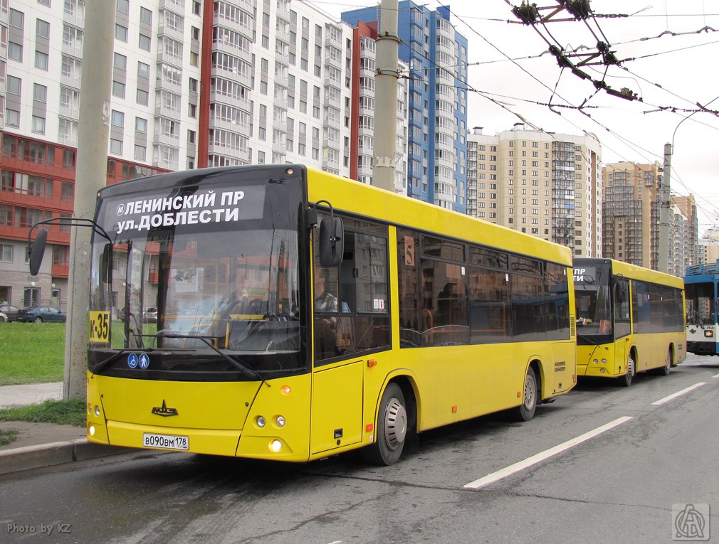 Санкт-Петербург, МАЗ-206.067 № В 090 ВМ 178