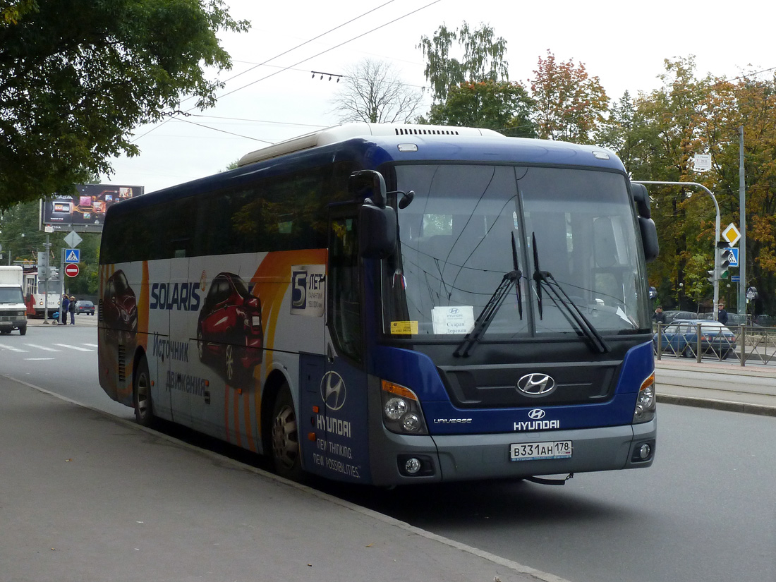 Санкт-Петербург, Hyundai Universe Space Luxury № В 331 АН 178