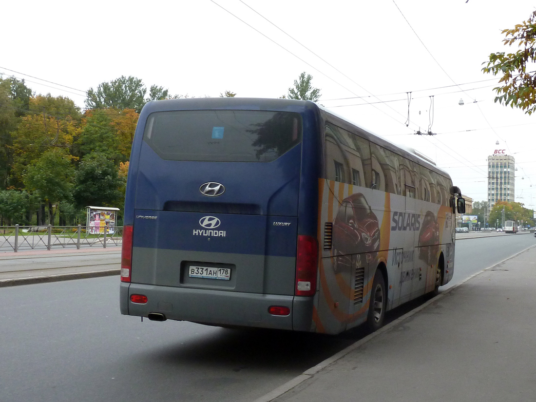 Санкт-Петербург, Hyundai Universe Space Luxury № В 331 АН 178