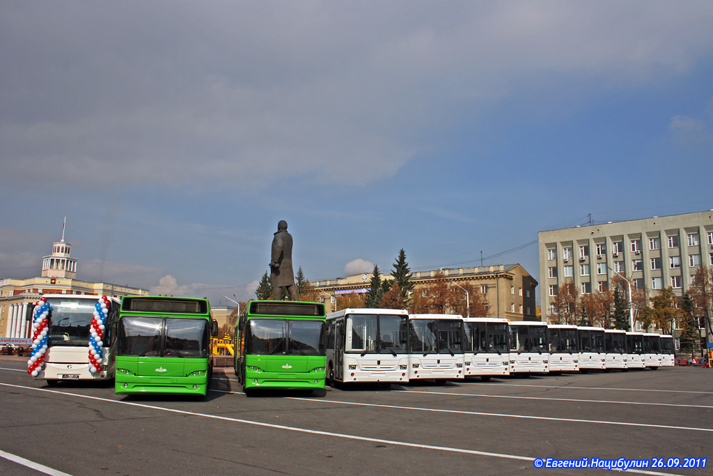 Кемеровская область - Кузбасс — Новые автобусы