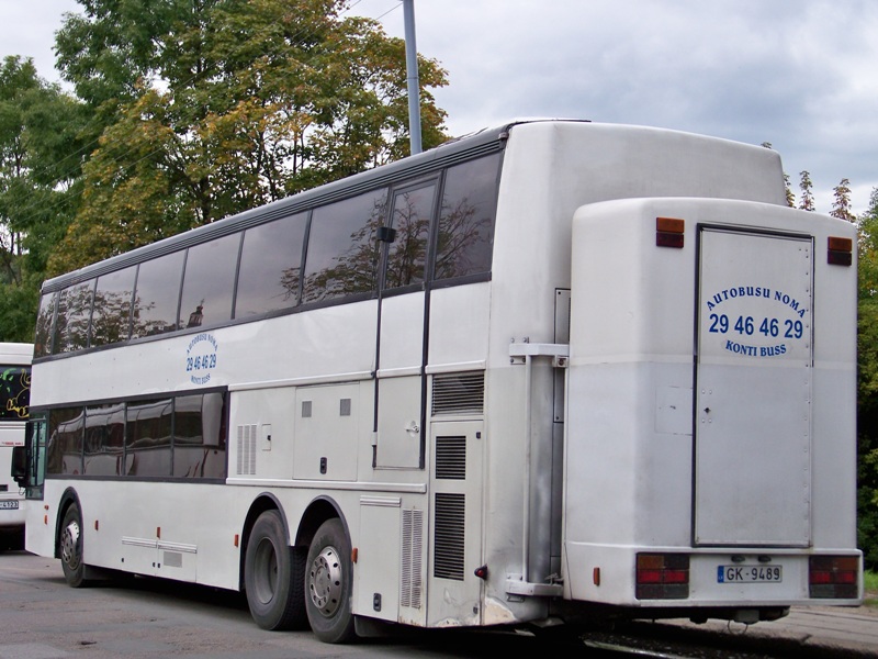 Lettland, Van Hool TD827 Astromega Nr. GK-9489