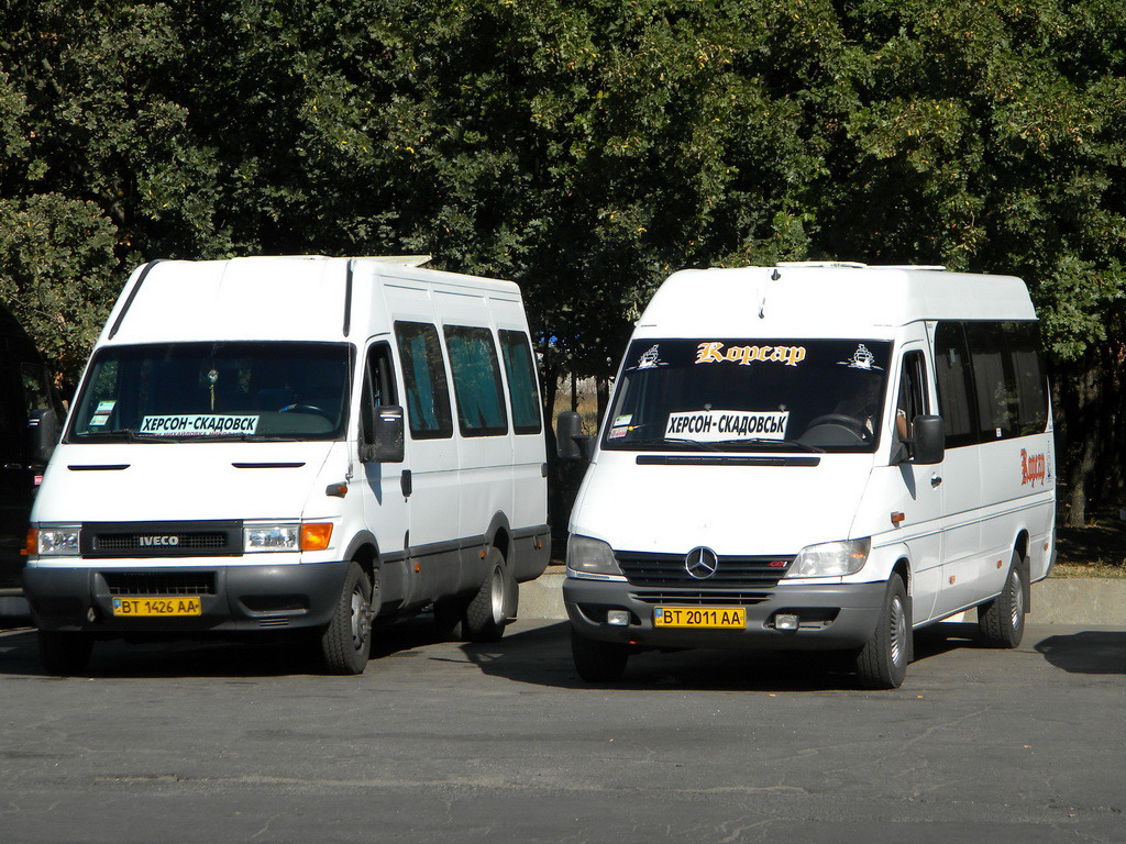 Херсонская область, IVECO Daily 35C11 № BT 1426 AA; Херсонская область, Mercedes-Benz Sprinter W903 313CDI № BT 2011 AA