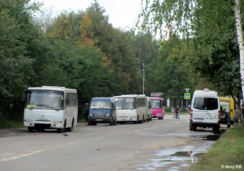 Марий Эл — Автовокзалы, автостанции и места посадки "с тротуара"