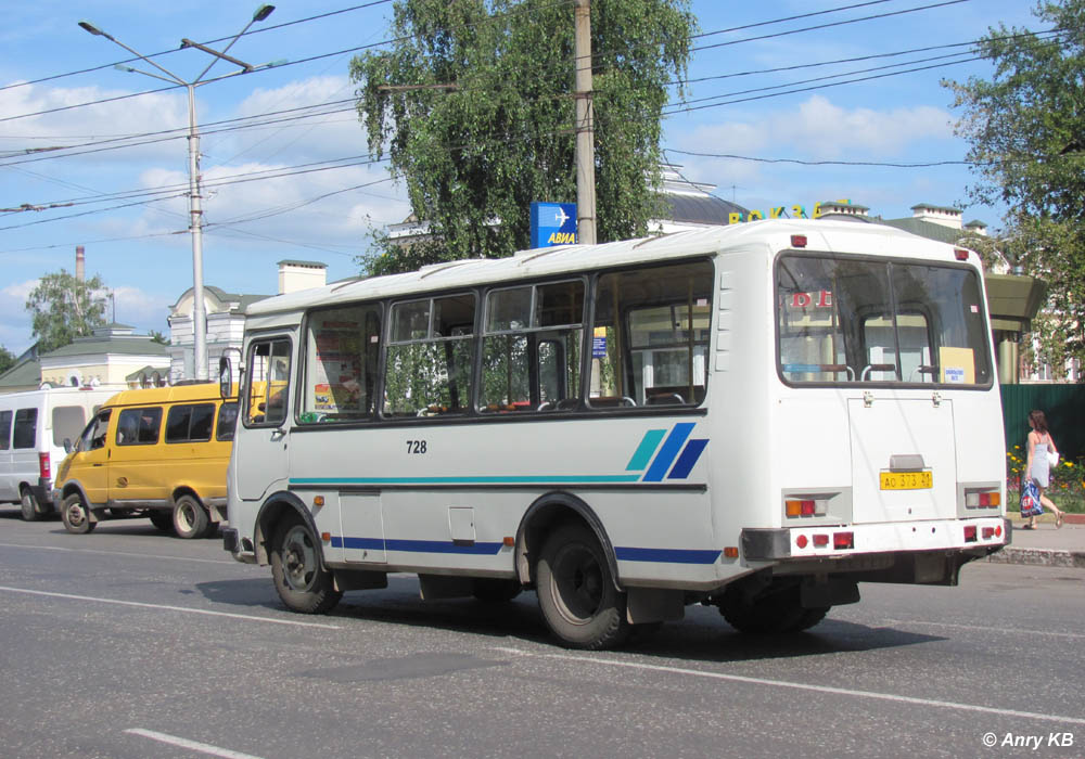 Чувашия, ПАЗ-32053 № 728