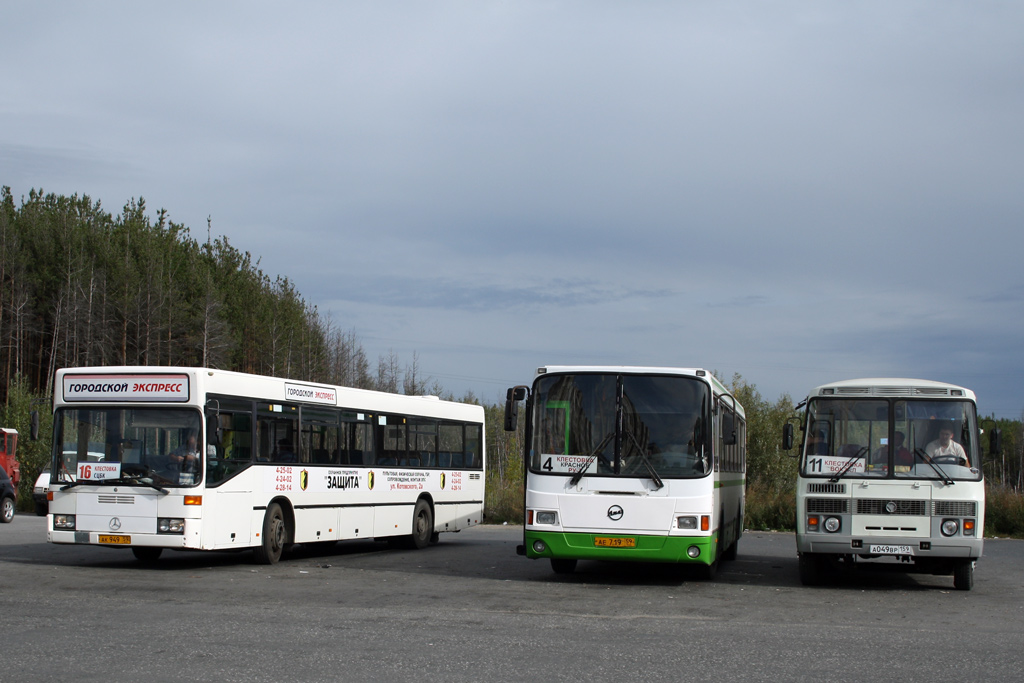 Пермский край, Mercedes-Benz O405N № АК 949 59; Пермский край — Разные фотографии