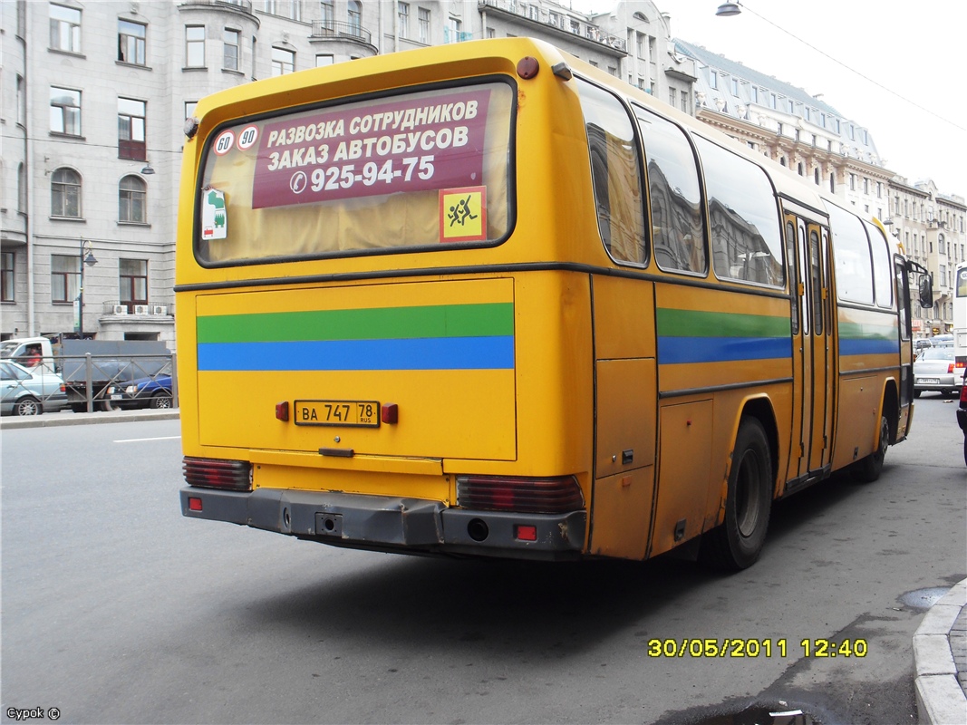 Санкт-Петербург, Mercedes-Benz O303-11ÜHE № ВА 747 78