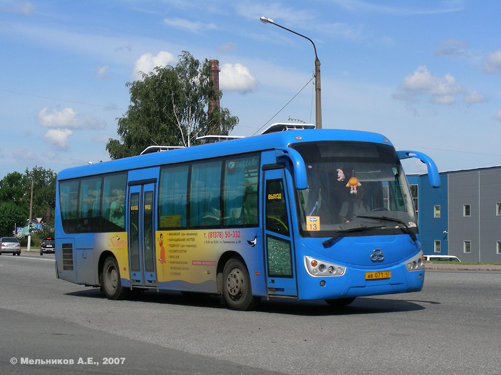 Ленинградская область, Shuchi YTK6103G № АВ 071 47