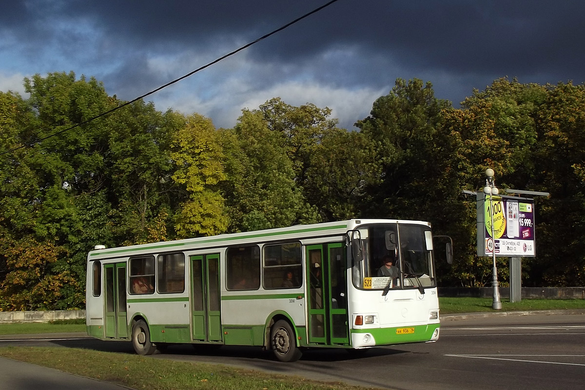 Ленинградская область, ЛиАЗ-5256.25 № 3014